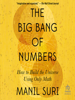 cover image of The Big Bang of Numbers